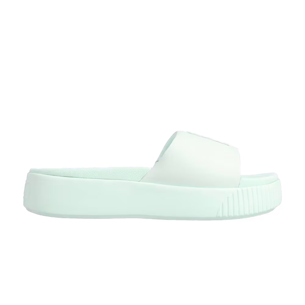 Puma Women's Platform Slide Fair Aqua