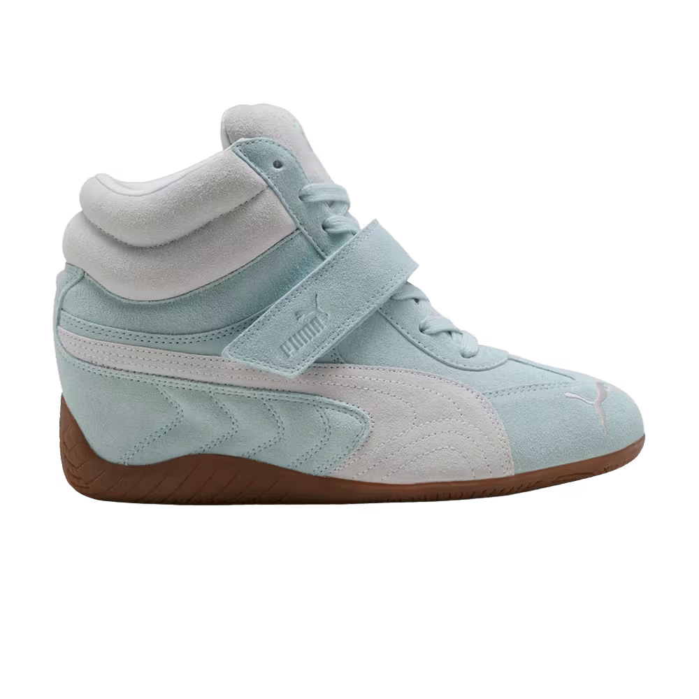 Puma Women's Speedcat Wedge Fresh Water Silver Mist