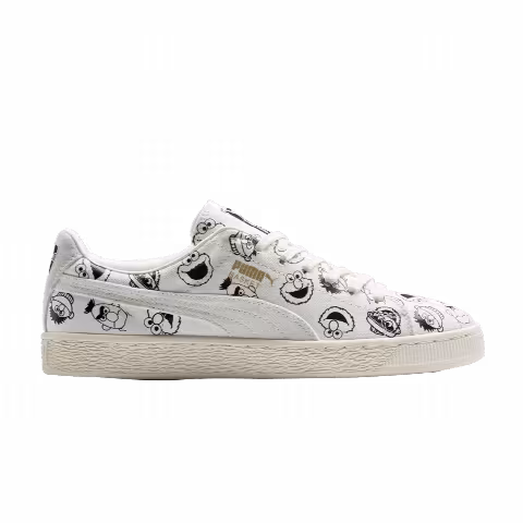 Sesame Street x Puma Basket 'Whisper White'