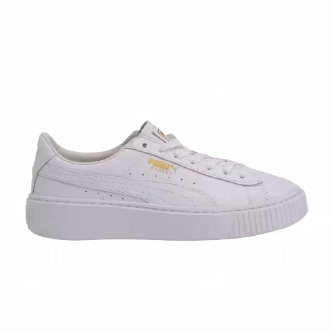 Puma Wmns Basket Platform Core 'White Gold'