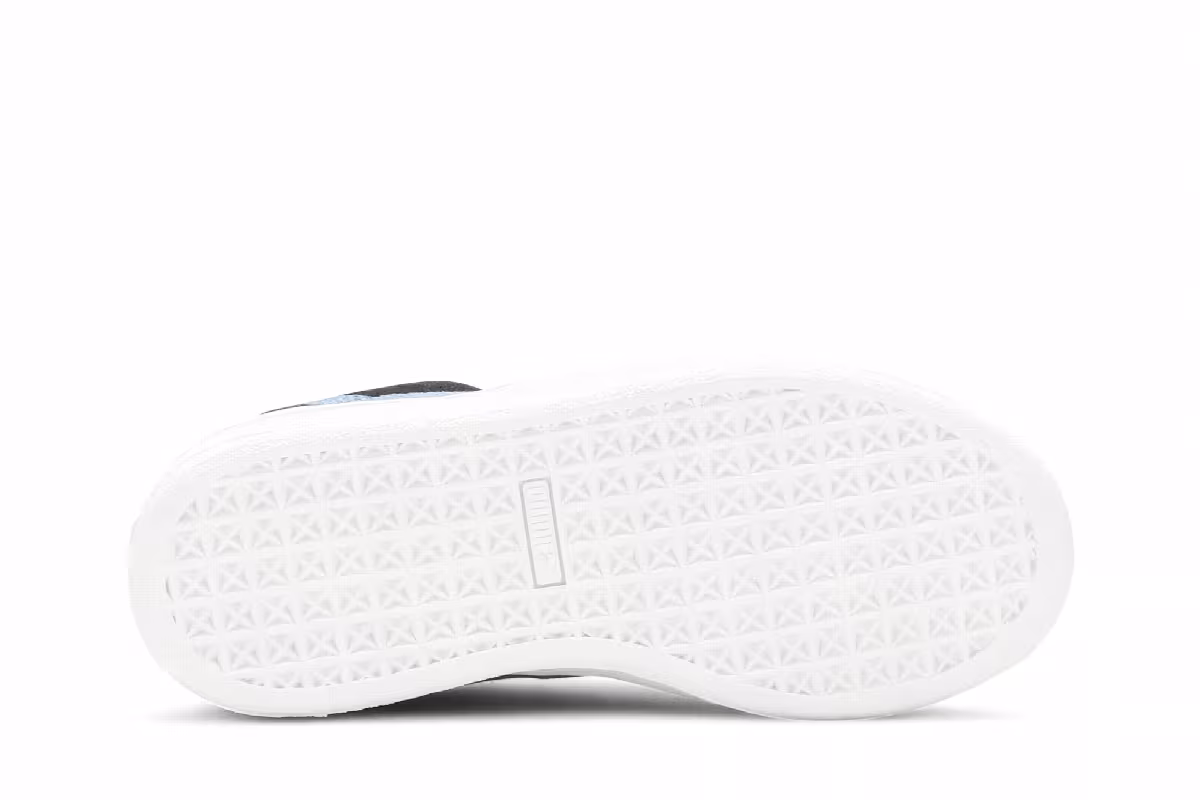 Puma Suede Jr Black Blue Heaven, view 5