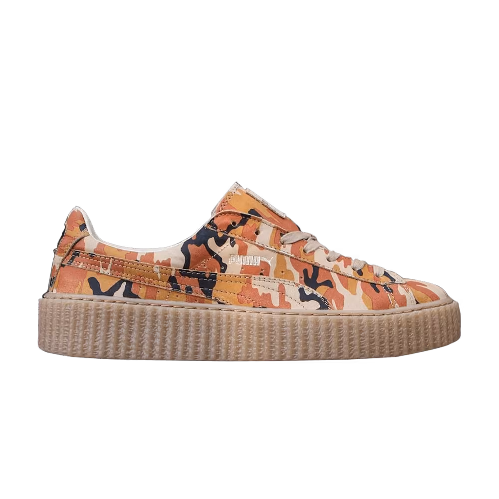 Fenty x Puma Suede Creepers Orange Camo