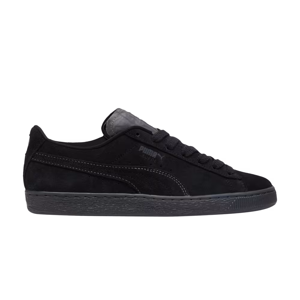 Puma Suede Lux Black Feather Grey