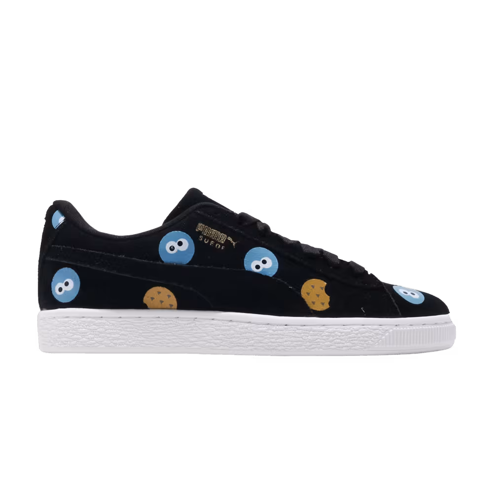 Sesame Street x Puma Suede Badge Jr 50th Anniversary
