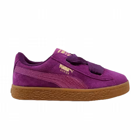 Puma Suede Heart Snake Jr 'Dark Purple'
