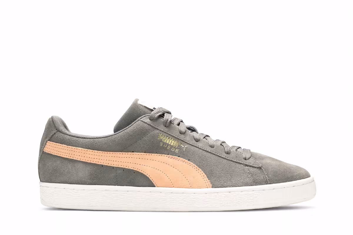 Puma Suede Classic Castlerock Pink Sand, view 2