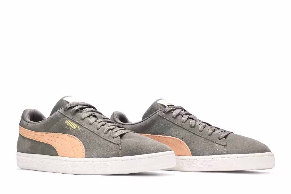 Puma Suede Classic Castlerock Pink Sand, view 9
