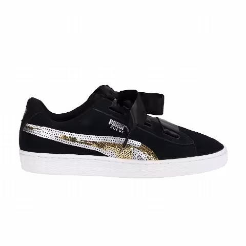 Puma Suede Heart Trailblazer SQN Jr 'Black'