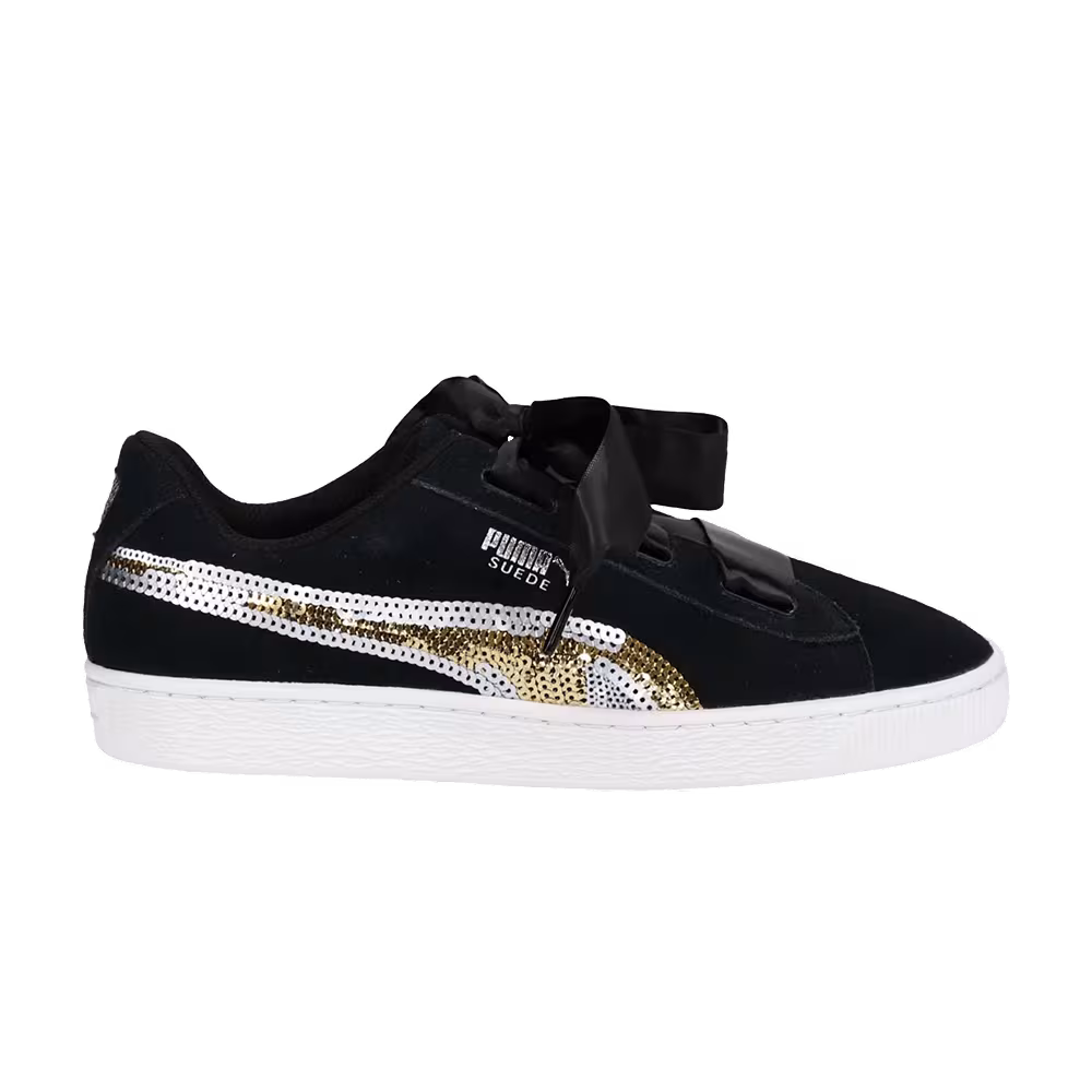 Puma Suede Heart Trailblazer SQN Jr Black