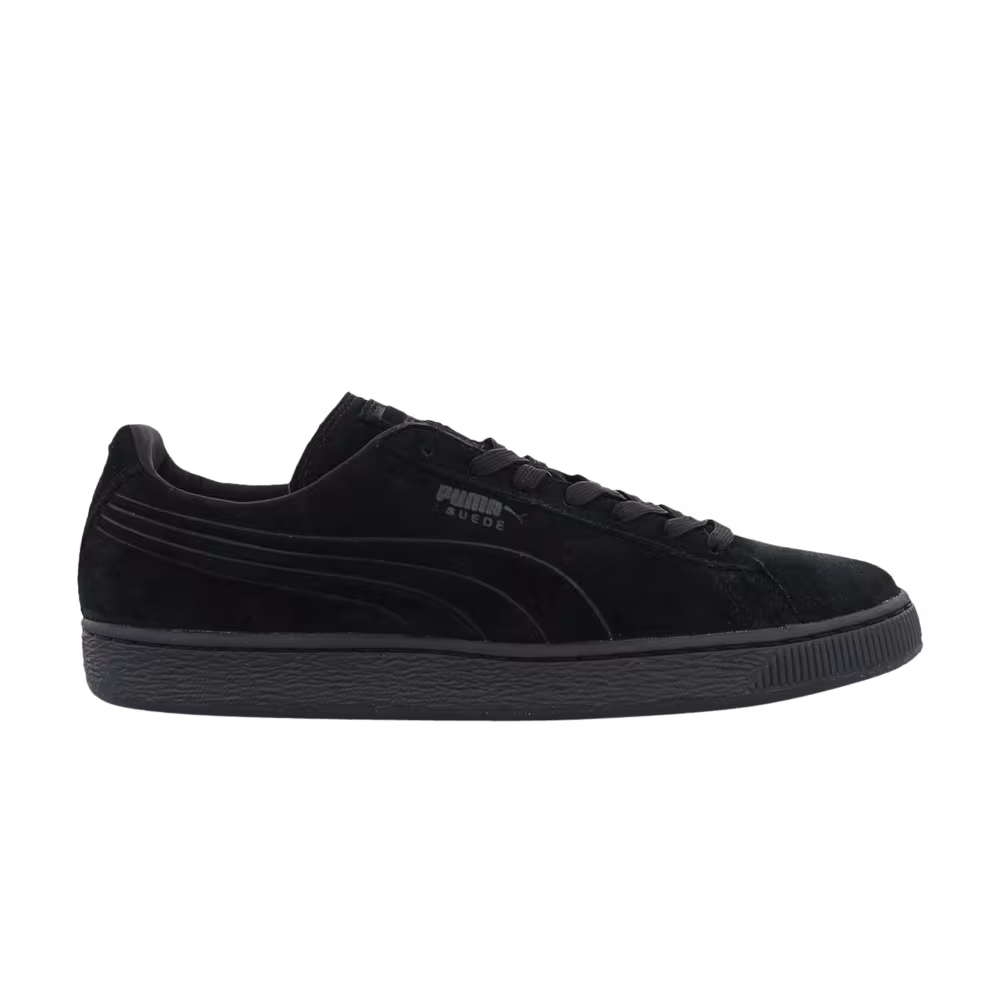 Puma Suede Emboss Iced Black
