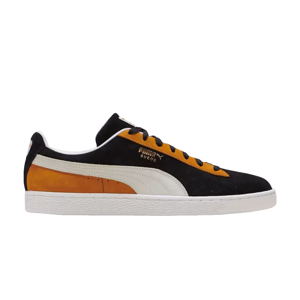 Puma Suede Classic Black Buckthorn Brown
