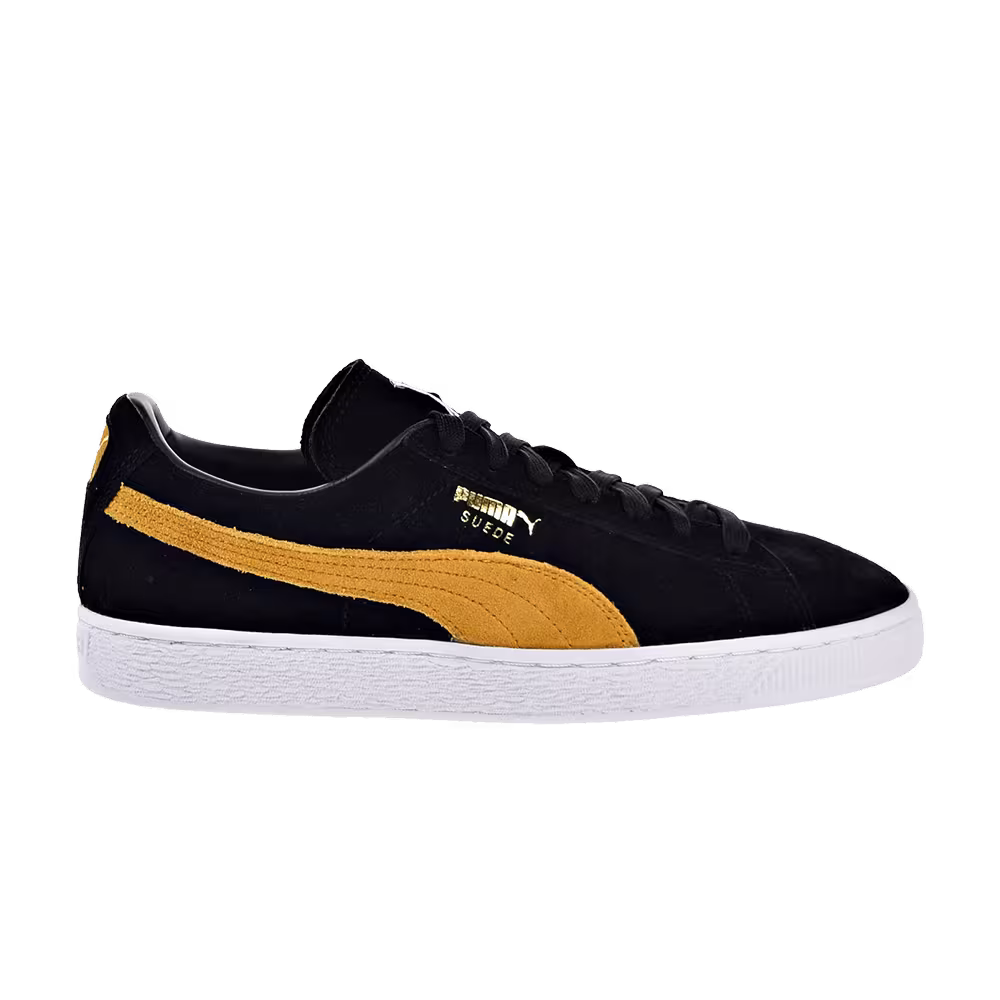 Puma Suede Classic Black Inca Gold