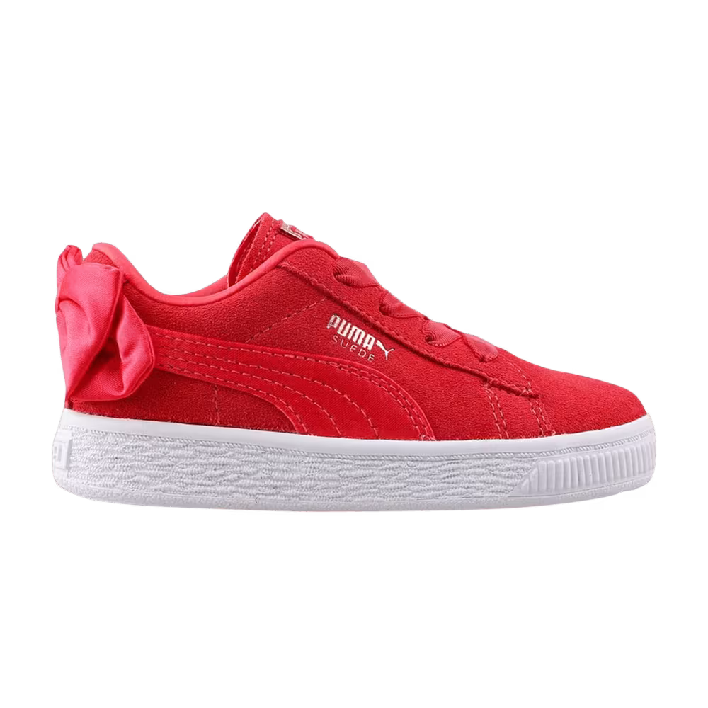 Puma Suede Bow AC Infant Paradise Pink