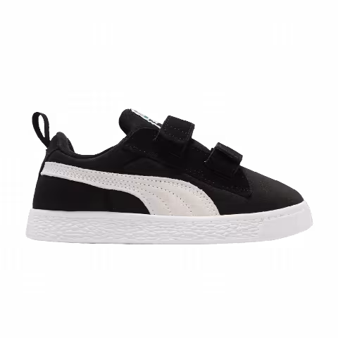 Puma Suede Light-Flex V Little Kid 'Black White'