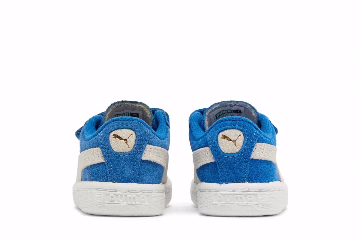 Puma Suede Velcro Infant Snorkel Blue, view 7