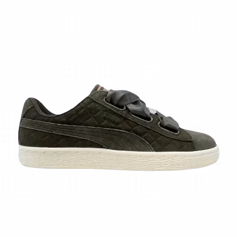 Puma Wmns Suede Heart Quilt 'Olive Night'