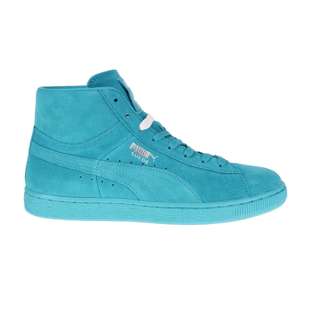 Puma Suede Mid Classic Aqua