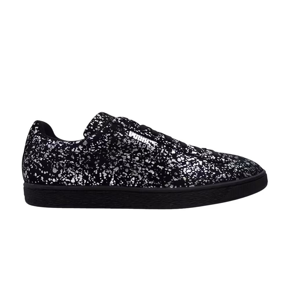 Puma Suede Splatter Metallic