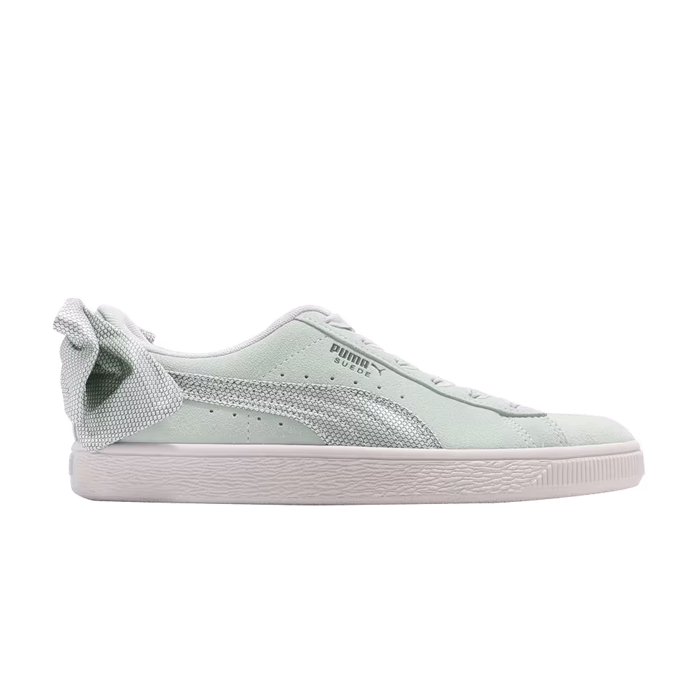 Puma Women's Suede Bow Hexamesh Fair Aqua