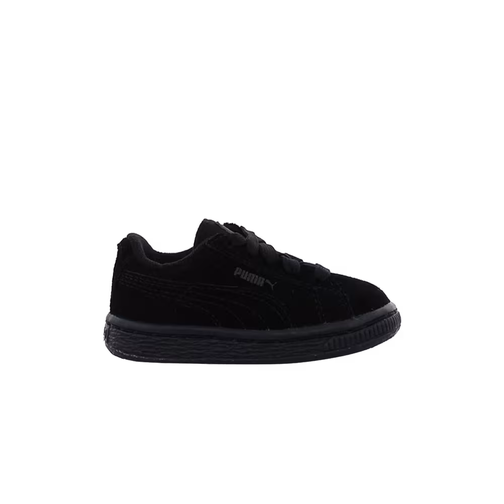 Puma Suede Iced Toddler Black White