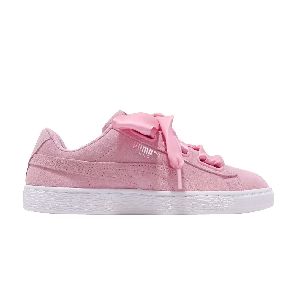 Puma Women's Suede Heart Galaxy Pale Pink