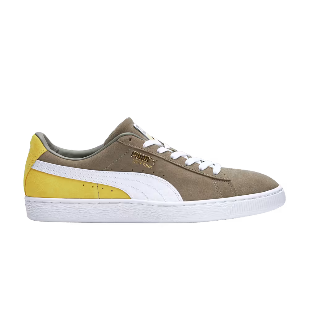 Puma Suede Classic NYC Flagship - Olive Yellow