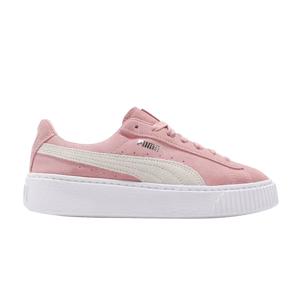Puma Women's Suede Platform Bridal Rose