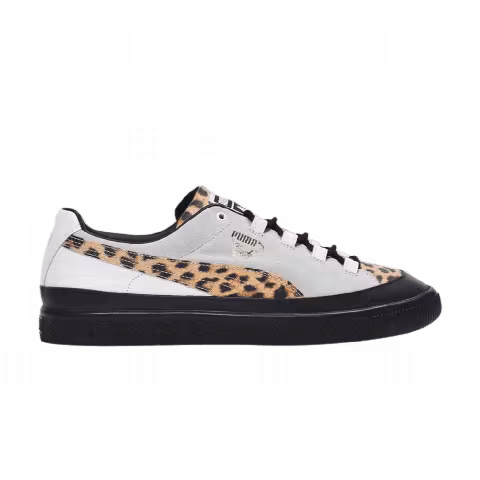 Volcom x Billy's x Puma Clyde RT 'Leopard Print - White'