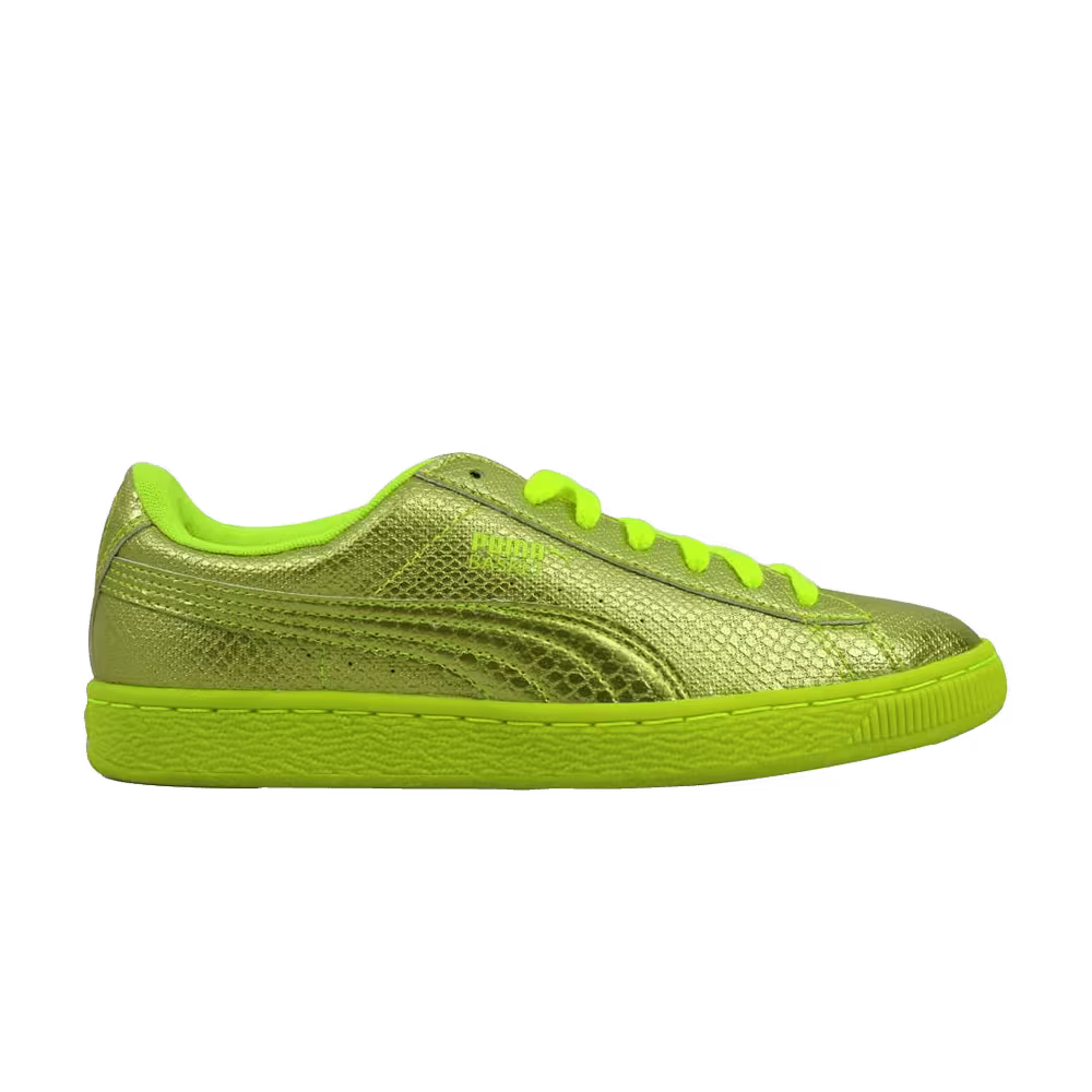 Puma Women's Clyde Deconstructed Lo Misted Yellow