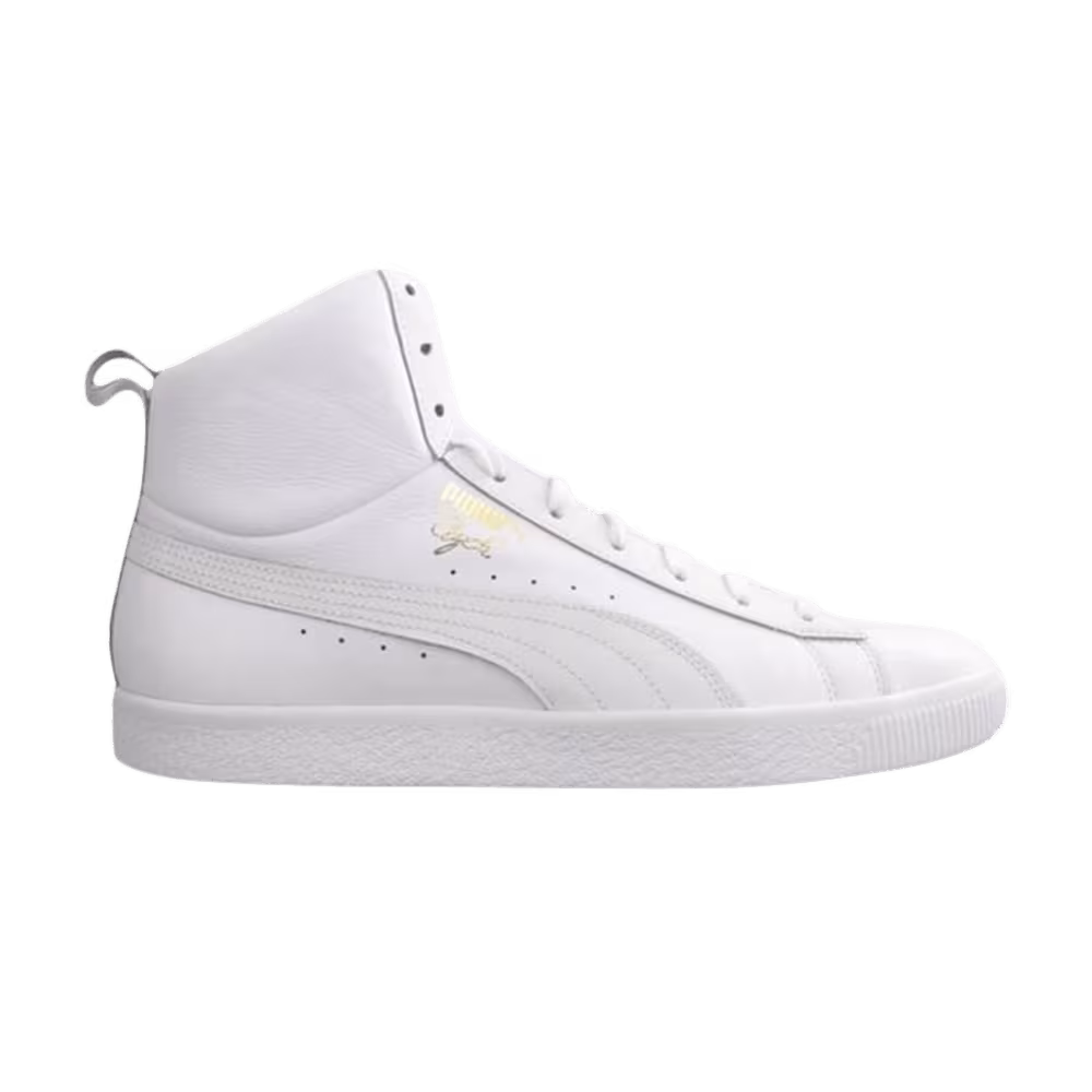 Puma Clyde Mid Core Foil White