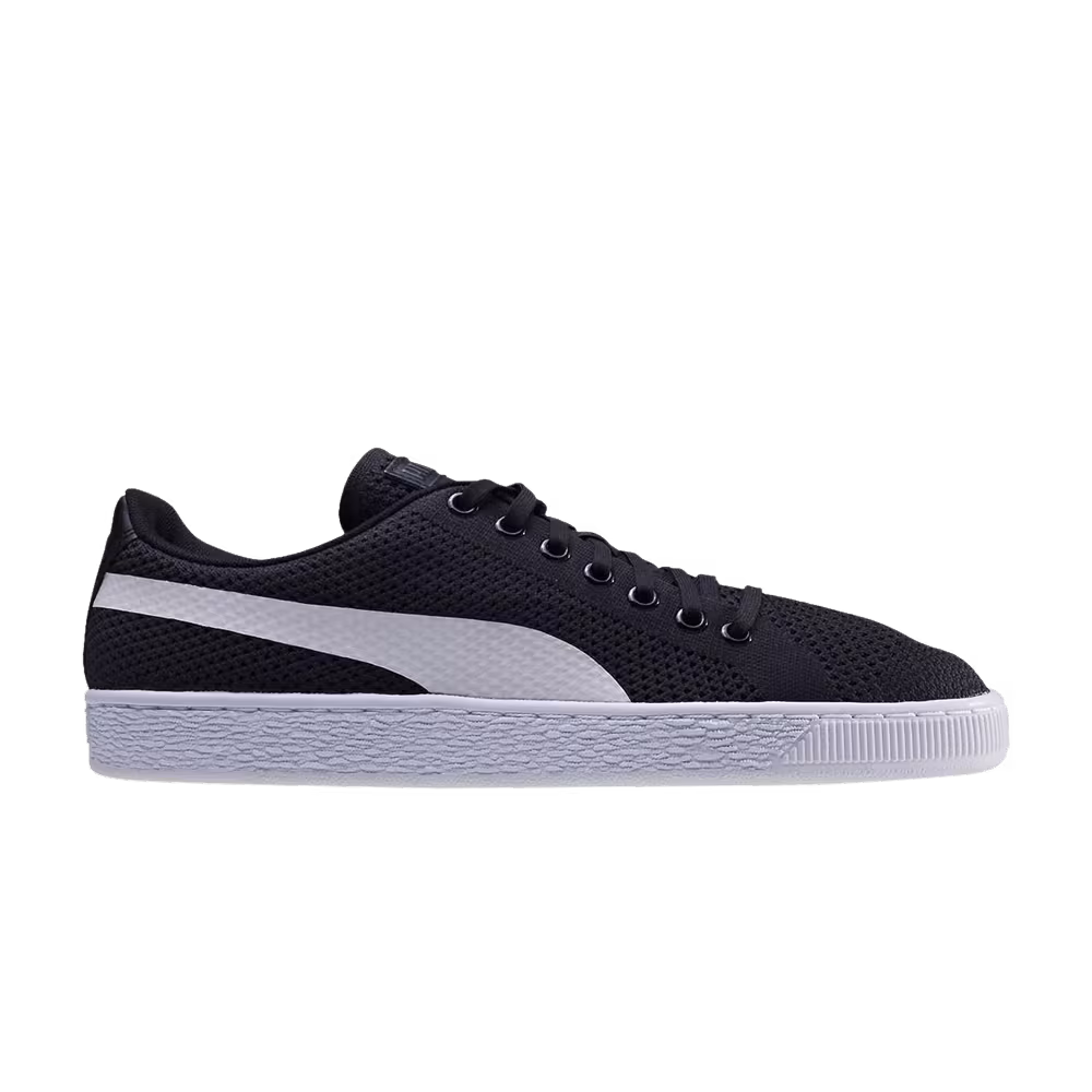 Puma Basket Classic evoKNIT Black White