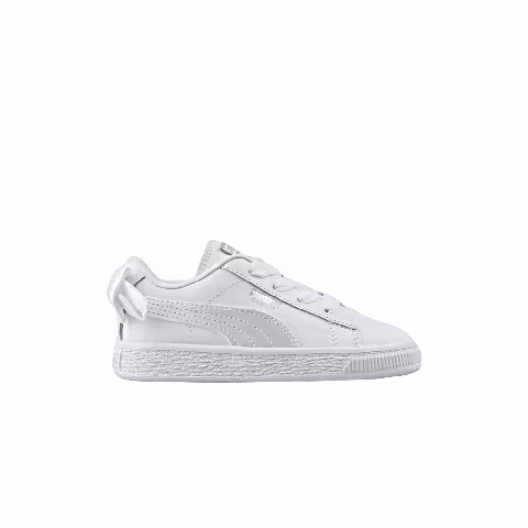 Puma Basket Bow AC Toddler 'White'