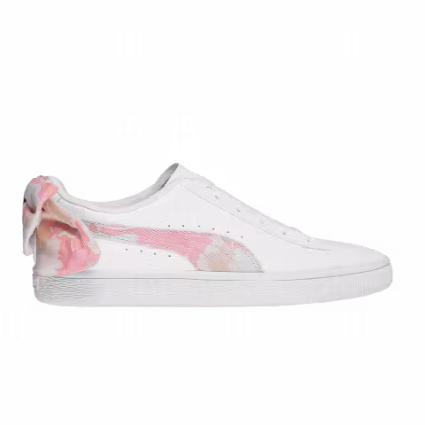 Puma Wmns Basket 'Bow Wonderland - White Nasturtium'