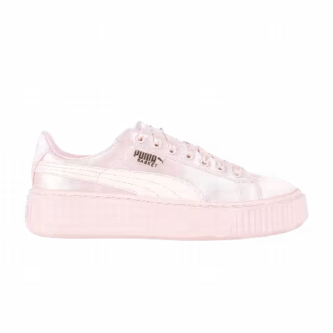 Puma Basket Platform Tween Jr 'Pearl'