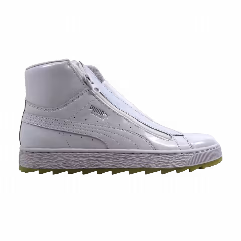 Puma Wmns Basket Mid Winter 'White Patent'