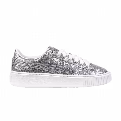 Puma Wmns Basket Platform Glitter