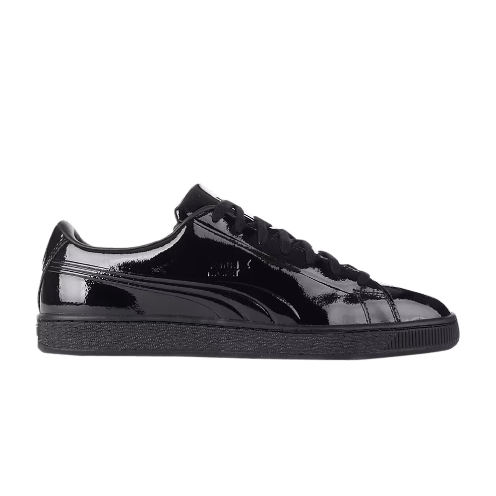 Puma Basket Classic Patent Emboss Black