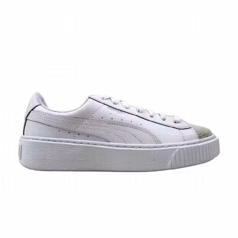 Puma Basket Platform Glitz Jr 'White'