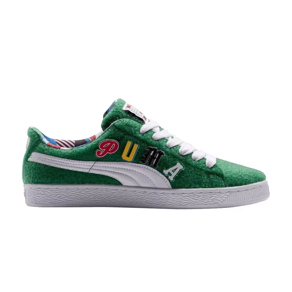 Dee & Ricky x Puma Basket Verdant Green