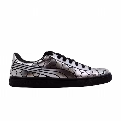 Puma Wmns Basket Classic 'Metallic Black Silver'