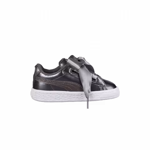 Puma Basket Heart Lunar Lux Toddler 'Smoked Pearl'