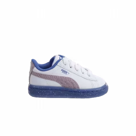 Puma Basket Iced Glitter 2 Toddler 'Smokey Grape'