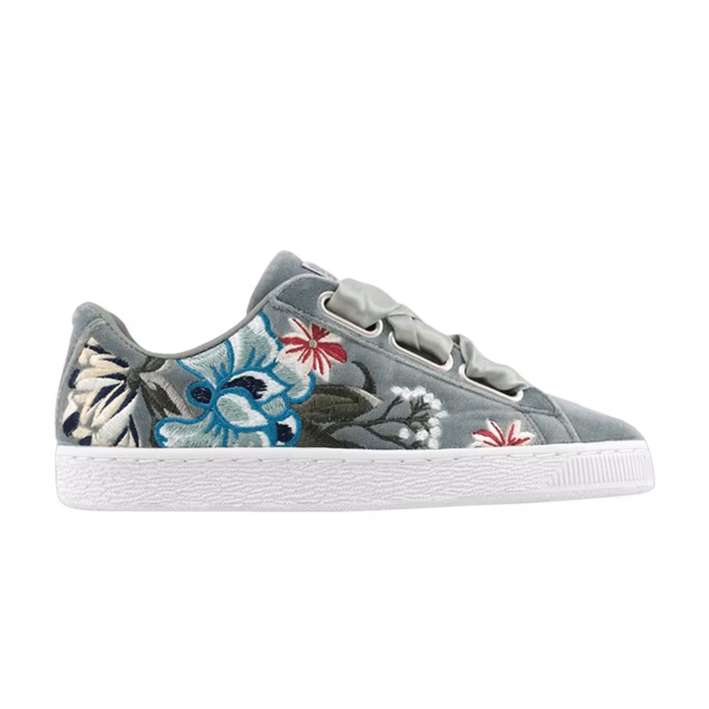Puma Women's Basket Heart Hyper Embroidery