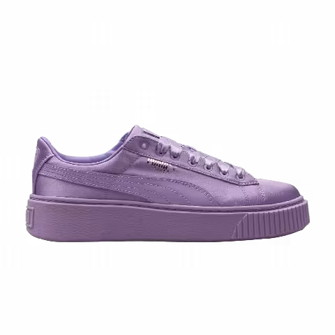 Puma Basket Platform Tween Jr 'Purple Rose'