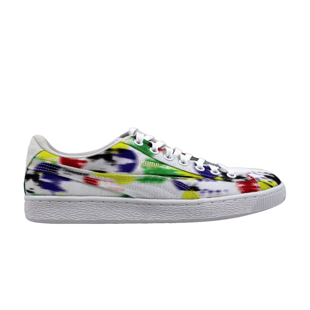 Puma Women's Basket Classic Canvas Blur