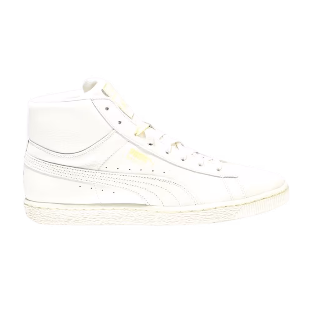 Puma Basket Mid P&C Marshmallow Mellow Yellow