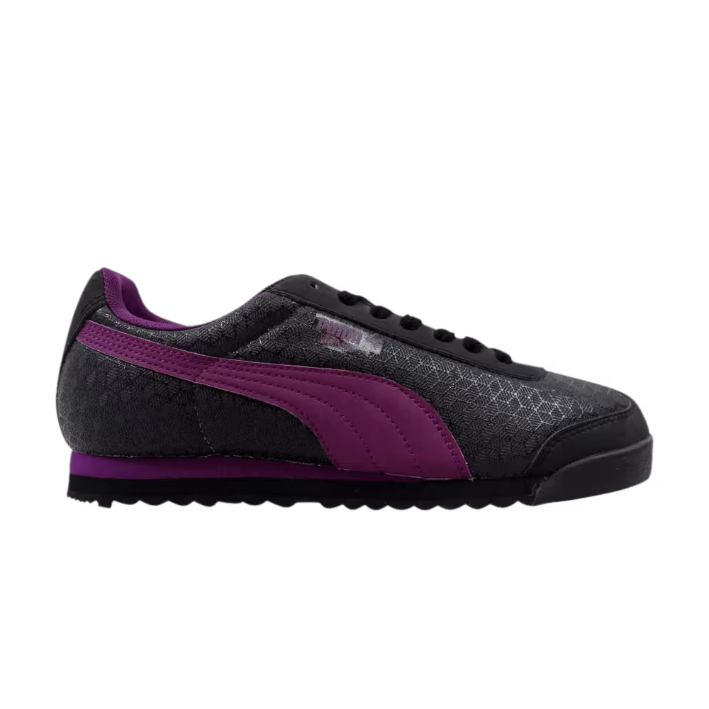 Puma Women's Roma 3D Print Black Grape Juice