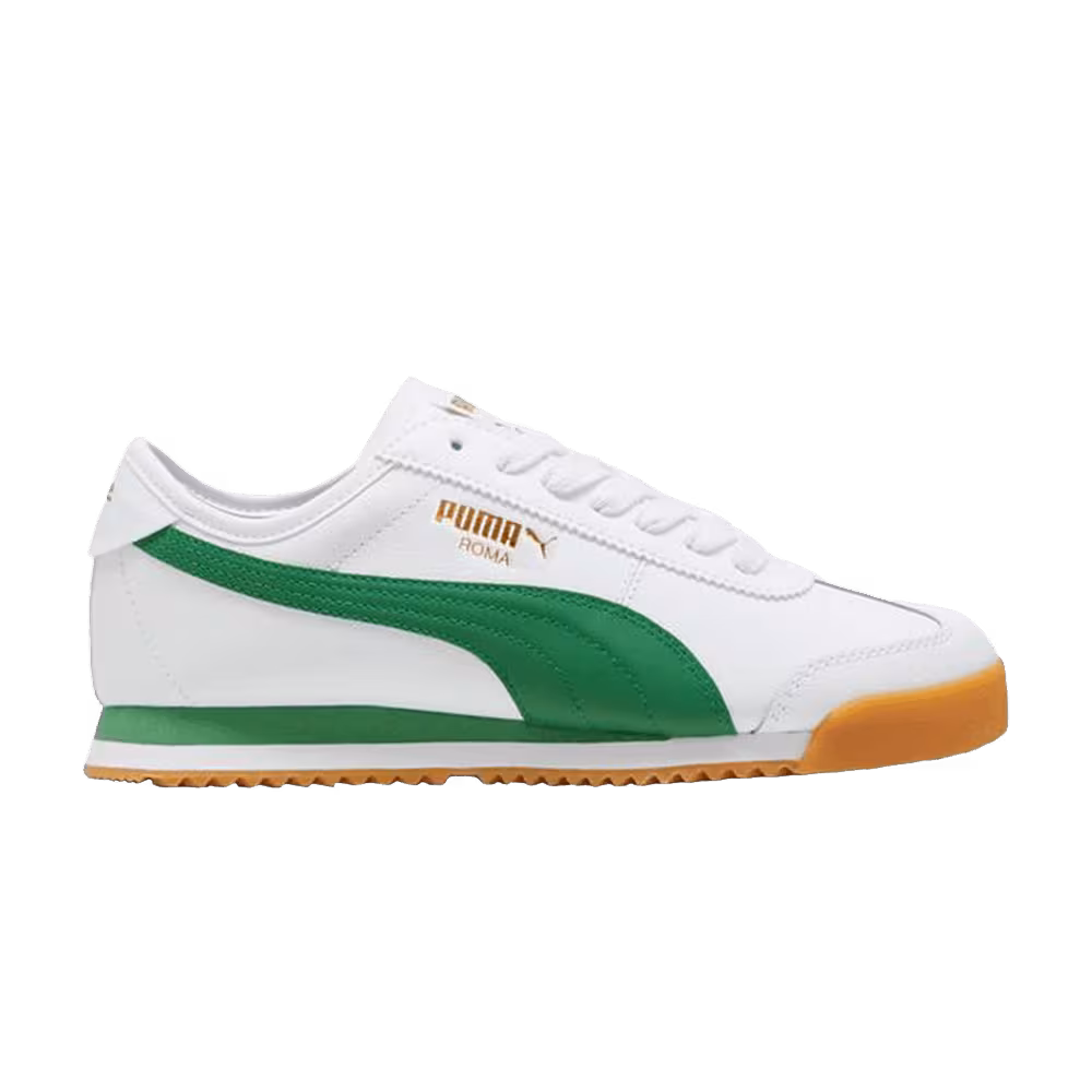 Puma Roma 68 Revival White Archive Green Gum