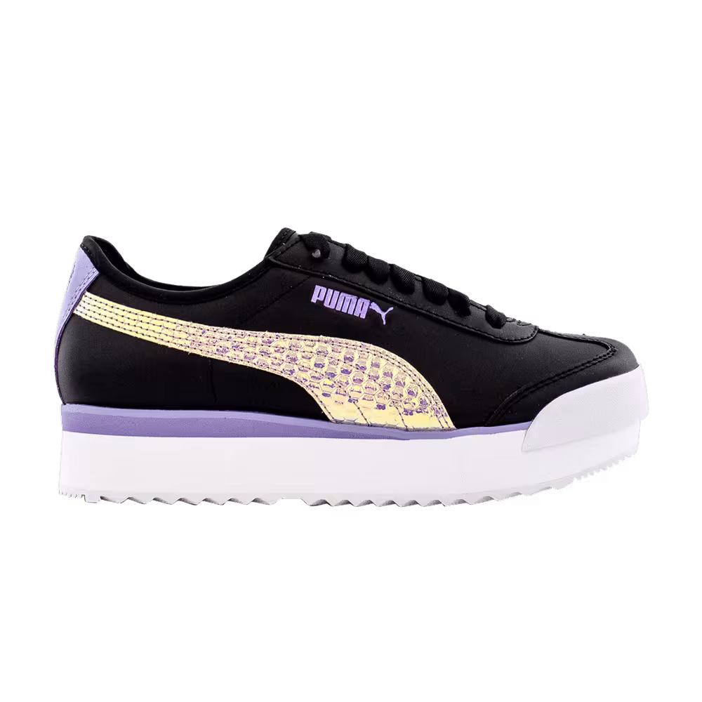 Puma Women's Roma Amor Metallic Black Lavender