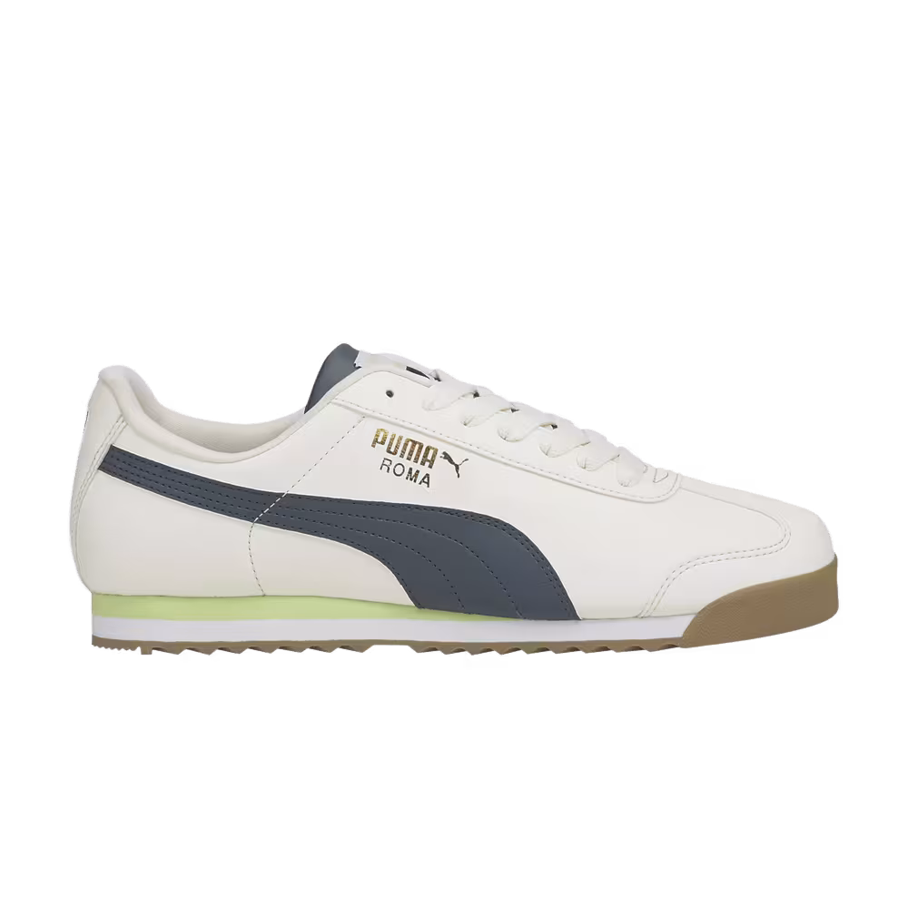Puma Roma Basic Plus Beige Ivory Green